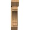 Ekena Millwork Merced Slat Rough Sawn Bracket w/ Offset Brace, Western Red Cedar, 8"W x 34"D x 34"H BKT0806X34X34MRC06RWR - alternate 2